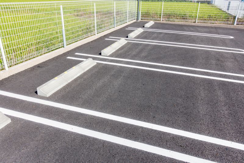 Completed Commercial Parking Area